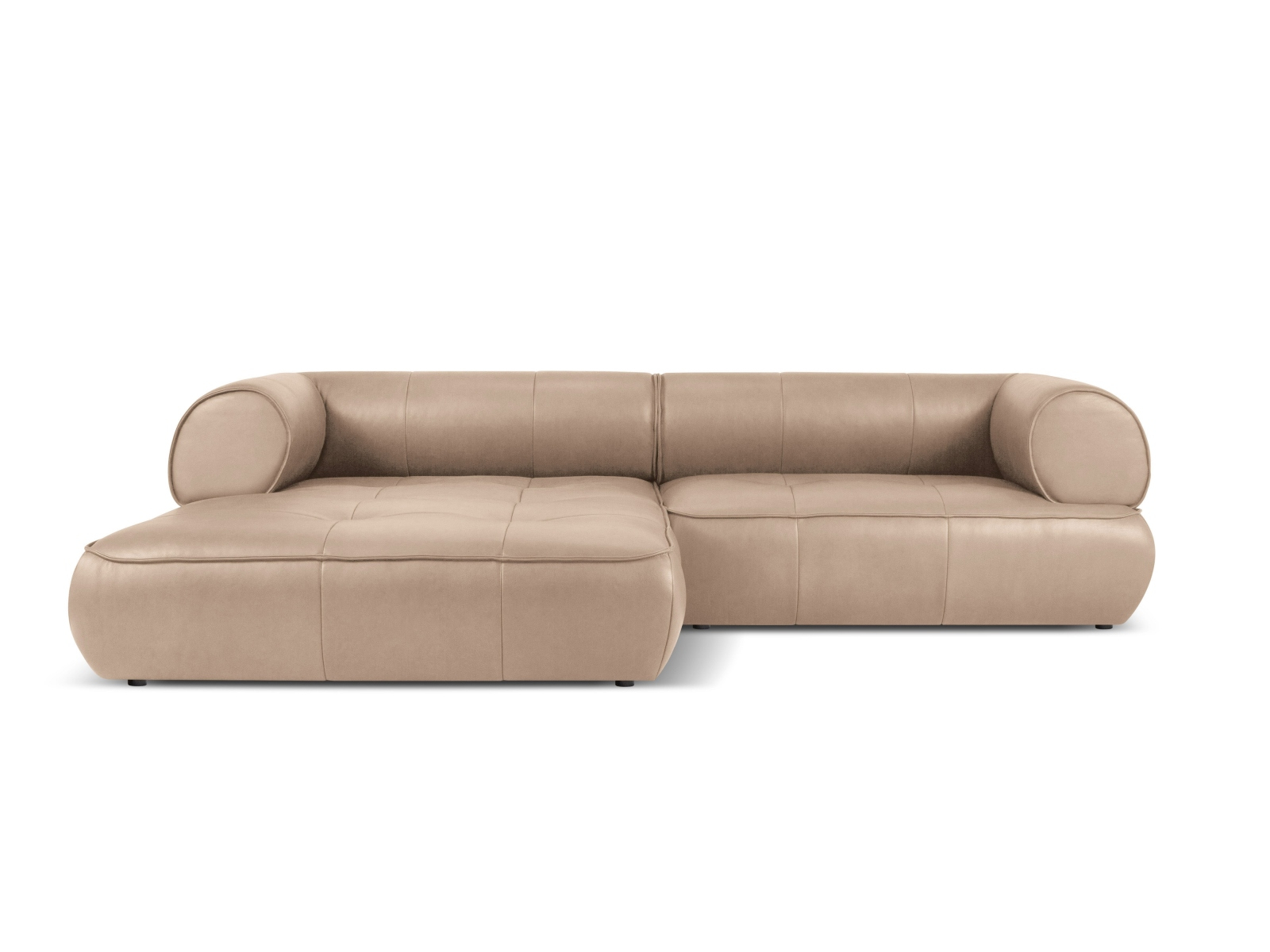 Coltar Lily cu 4 locuri si tapiterie din piele naturala